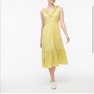 J.Crew Factory Ruffle Dress NWT